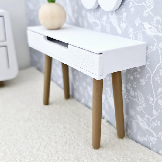 Miniature Dolls House Dressing Table, Dollhouse Furniture, Dolls House Miniatures, Dollhouse Accessories, 12th Scale