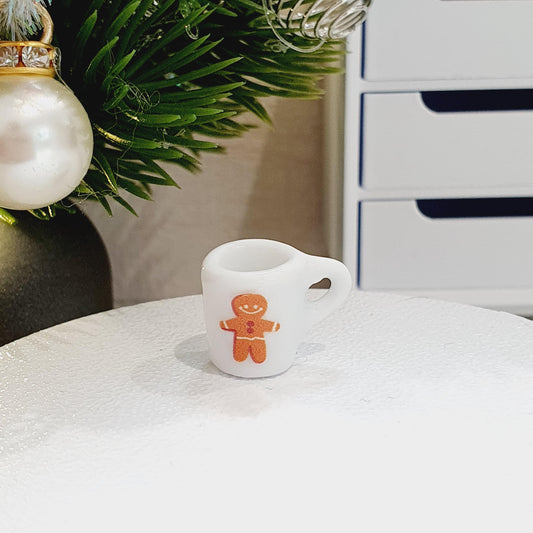 Dolls House Christmas Mug, Choice of Design, 12th Scale