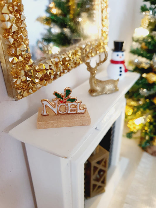 Dolls House Christmas Ornaments, 1:12th scale, Christmas miniature ornaments