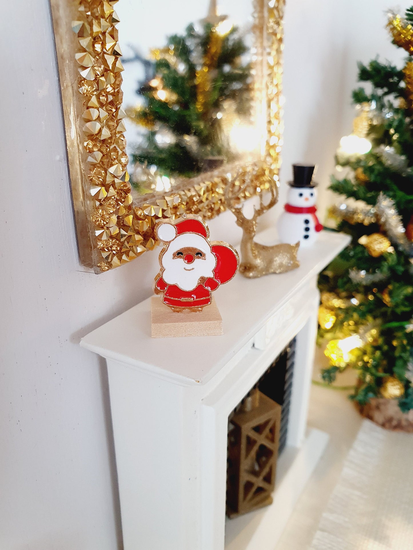 Dolls House Christmas Ornaments, 1:12th scale, Christmas miniature ornaments