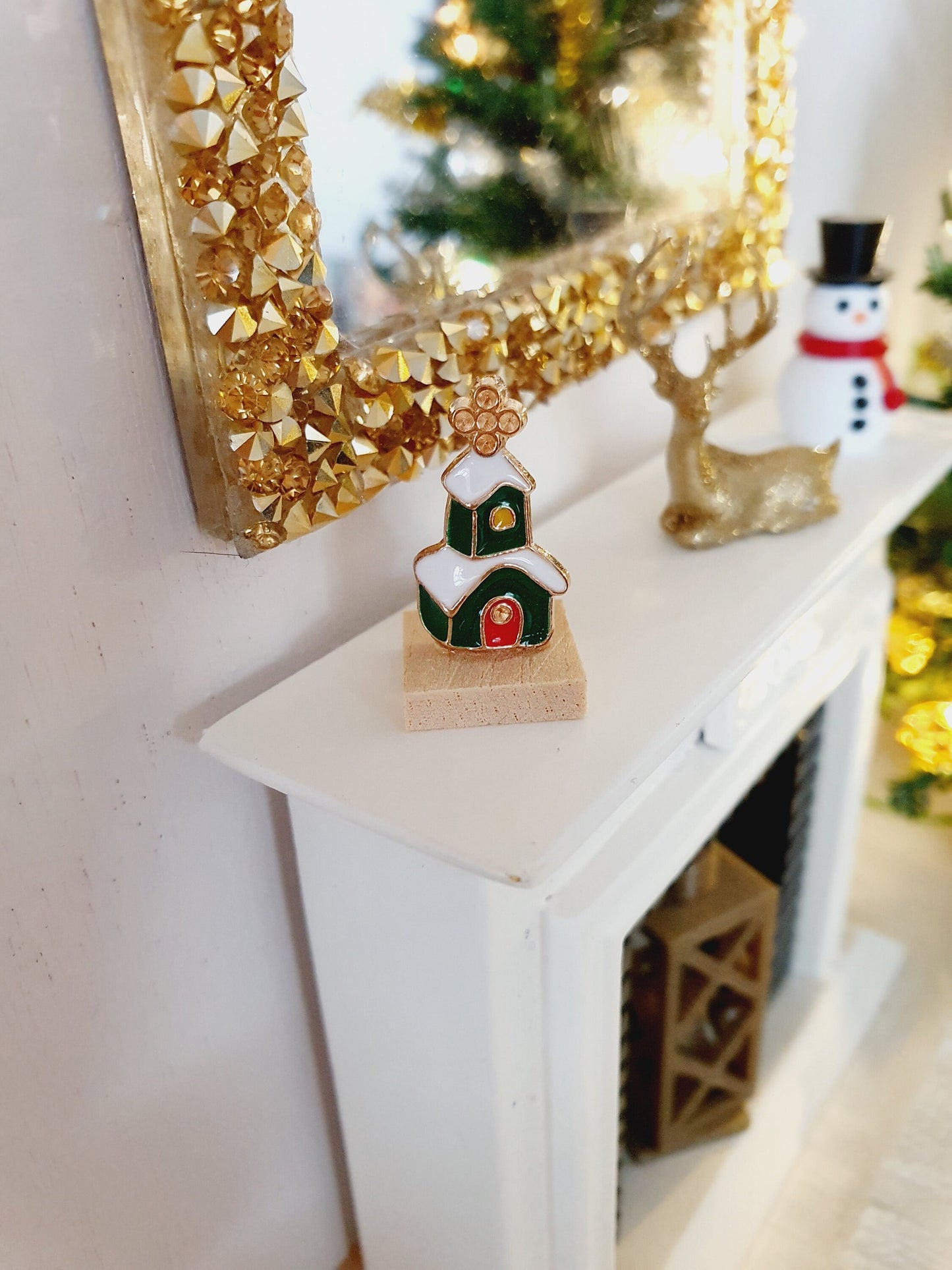 Dolls House Christmas Ornaments, 1:12th scale, Christmas miniature ornaments