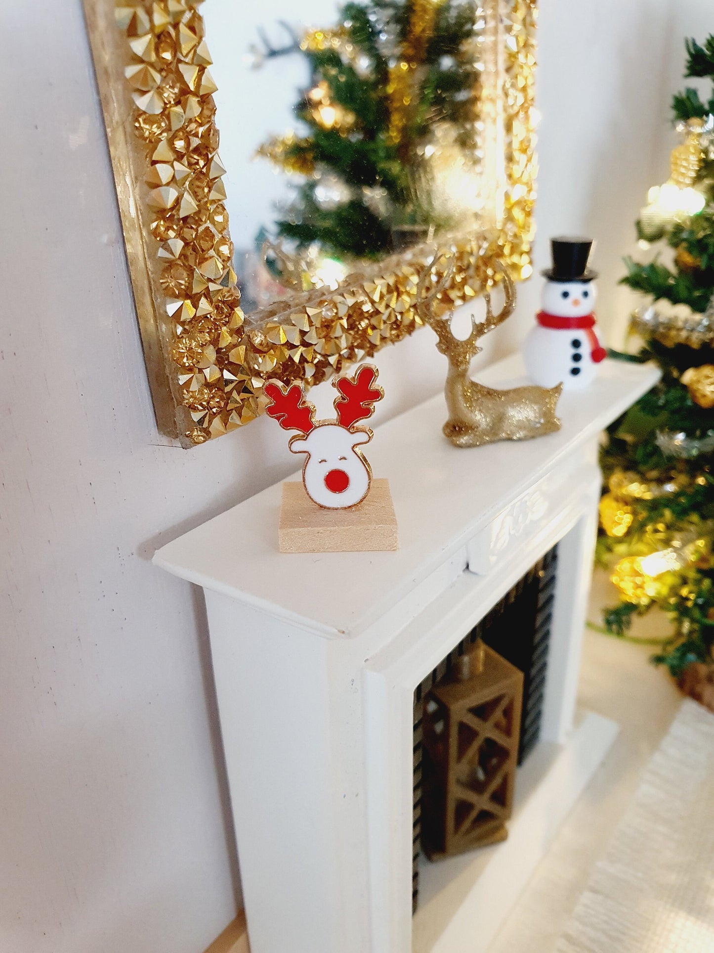 Dolls House Christmas Ornaments, 1:12th scale, Christmas miniature ornaments