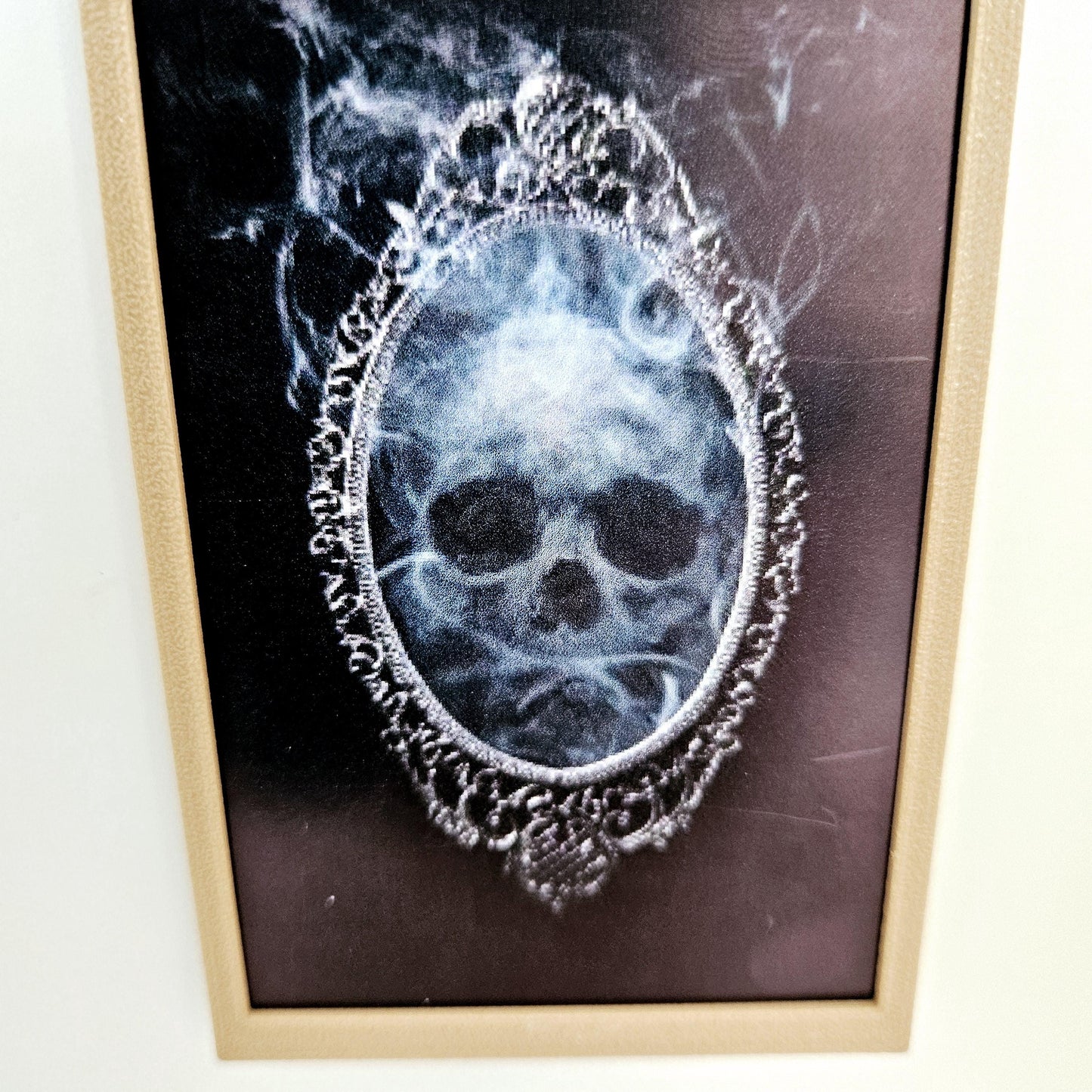 Dolls House Modern Framed Wall Art, Halloween print, 12th scale, miniature wall picture for any room