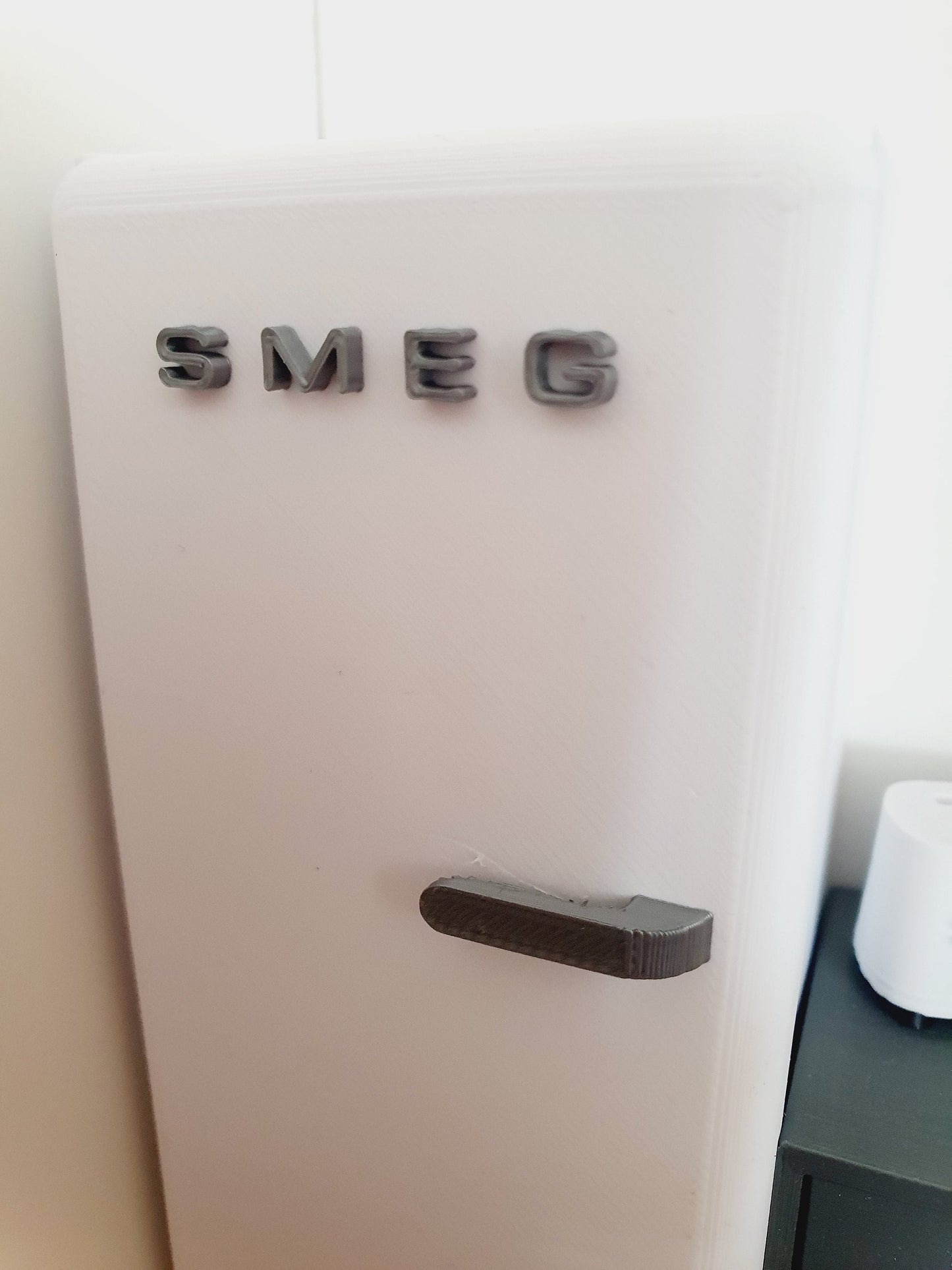 Dolls House Modern SMEG Fridge | Left or Right Hinged Door | Choice of Colours | 1:12 Scale Miniature