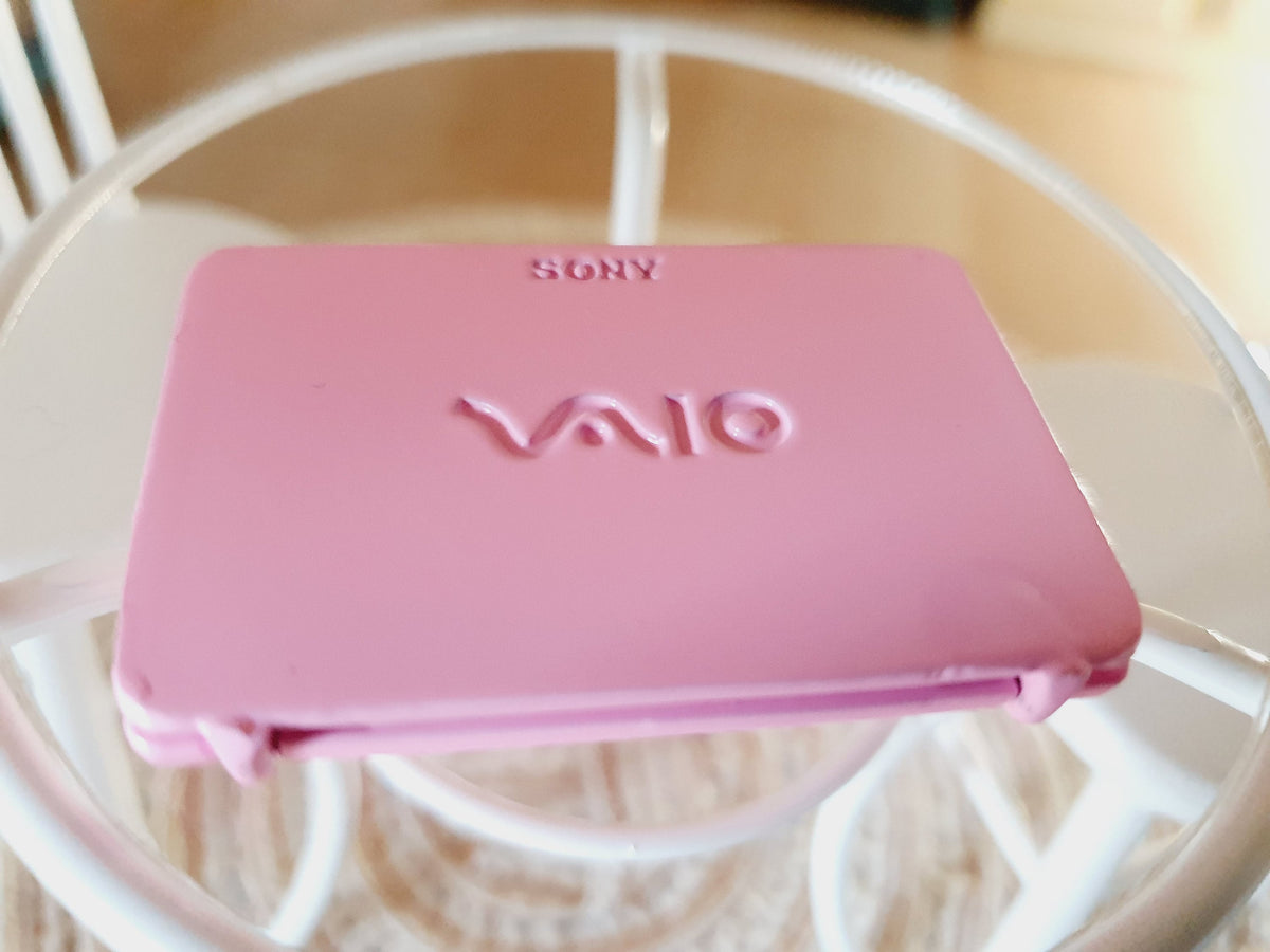 Dolls House Laptop | Pink or Silver | 1:12 Scale Miniature Computer