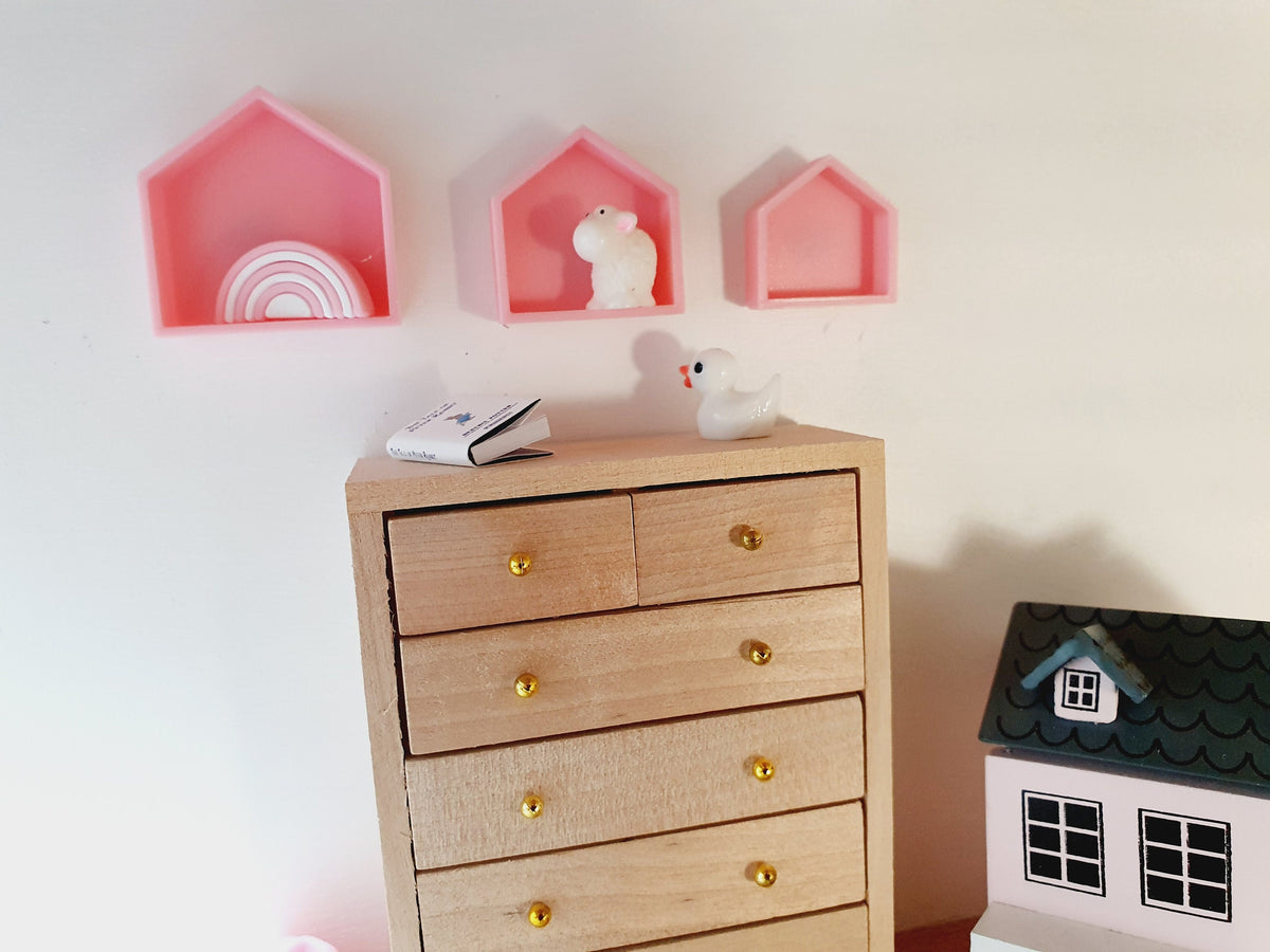 House Wall Shelves – Set of 3 – alternate view 10 | 1:12 scale dolls house miniature
