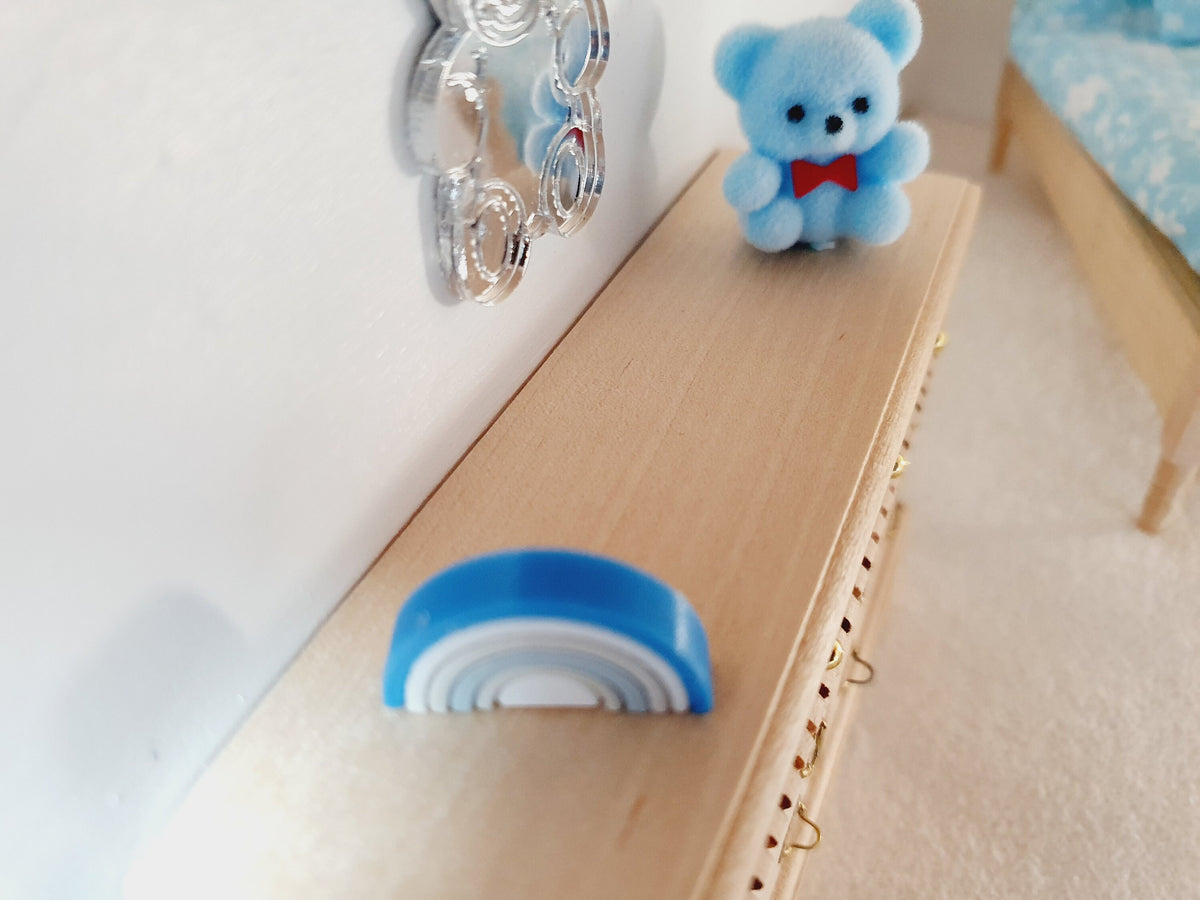 Stacking Rainbow Toy – alternate view 7 | 1:12 scale dolls house miniature