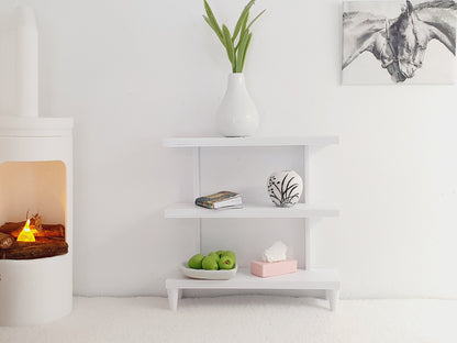 Modern Shelving Unit | 1:12 scale dolls house miniature