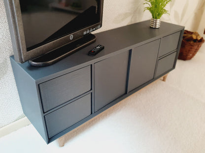 Wide Sideboard with Doors & Drawers – alternate view 5 | 1:12 scale dolls house miniature