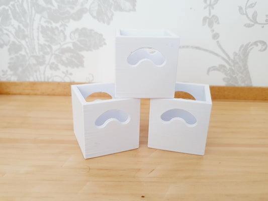 Large Cube Storage Box – alternate view 2 | 1:12 scale dolls house miniature