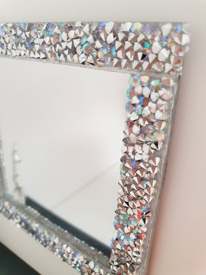 Rhinestone Square Mirror – alternate view 8 | 1:12 scale dolls house miniature