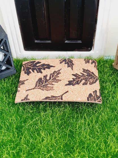 Cork Doormat – alternate view 7 | 1:12 scale dolls house miniature