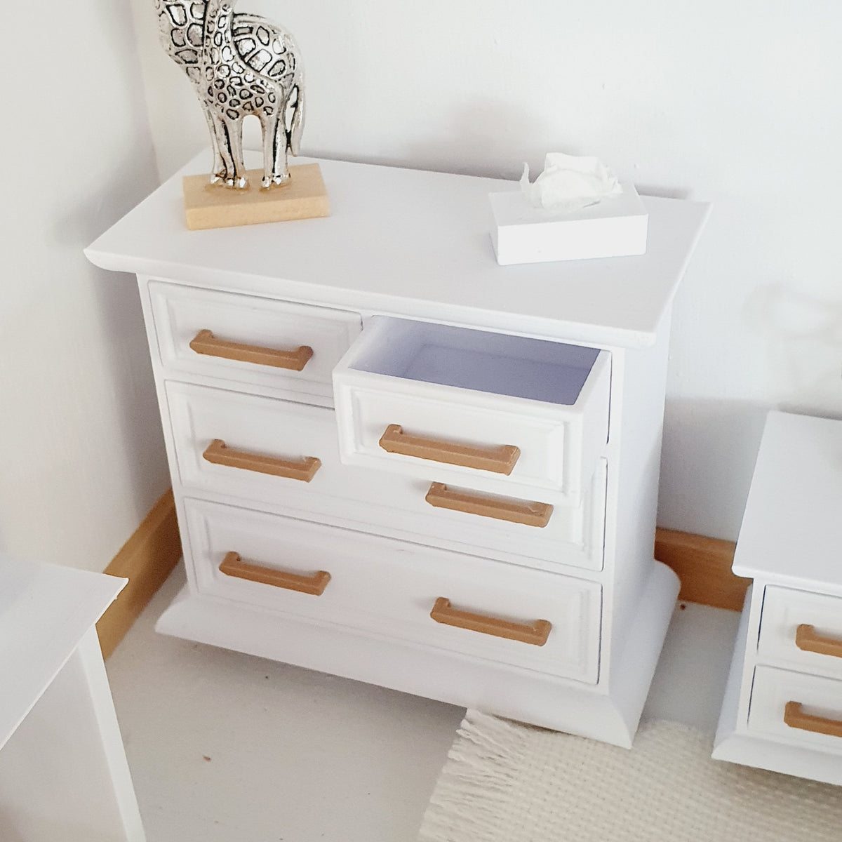 Modern Bedroom Set – alternate view 6 | 1:12 scale dolls house miniature