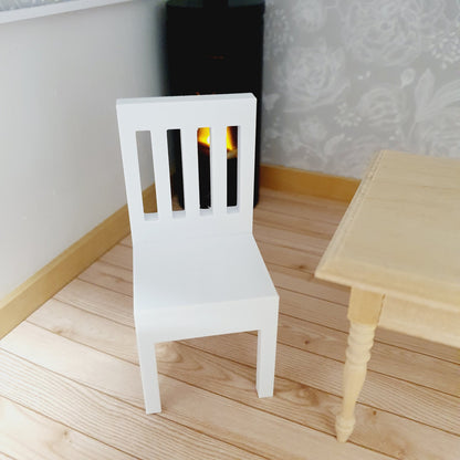 Dining Chairs – Set of 4 – alternate view 5 | 1:12 scale dolls house miniature