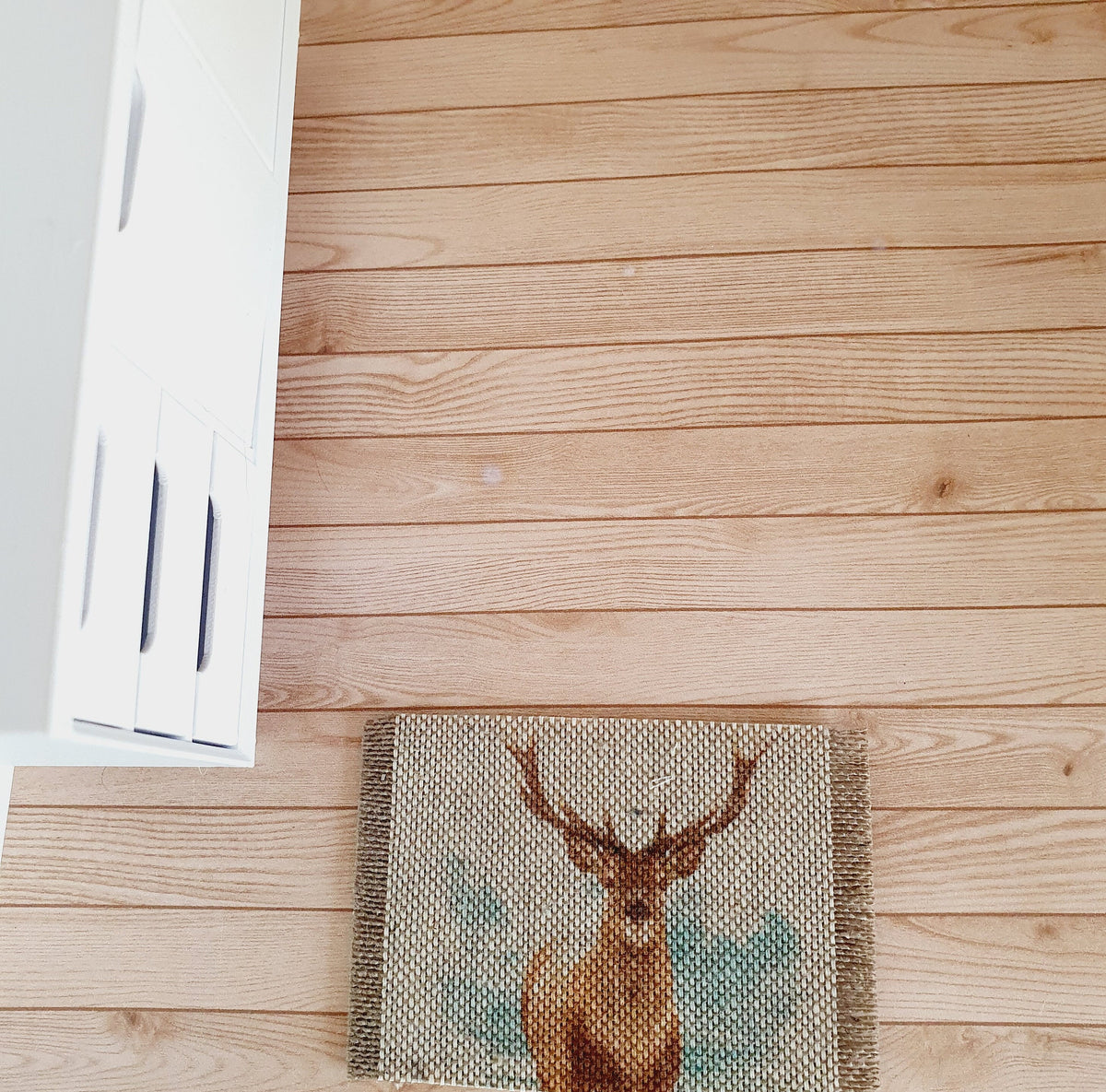 Stag Doormat – alternate view 5 | 1:12 scale dolls house miniature