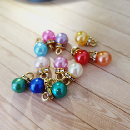 Christmas Baubles – Set of 12 – alternate view 6 | 1:12 scale dolls house miniature