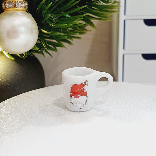 Christmas Mug – alternate view 2 | 1:12 scale dolls house miniature