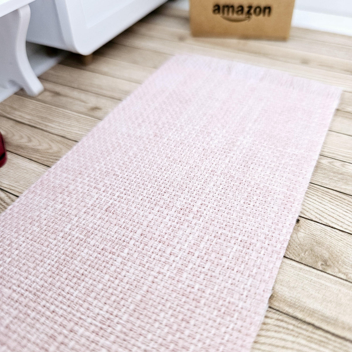 Pink Runner Rug – alternate view 5 | 1:12 scale dolls house miniature