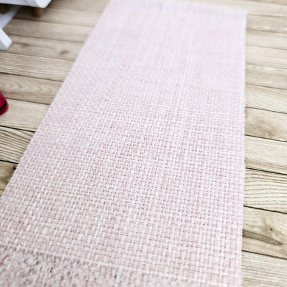 Pink Runner Rug – alternate view 2 | 1:12 scale dolls house miniature