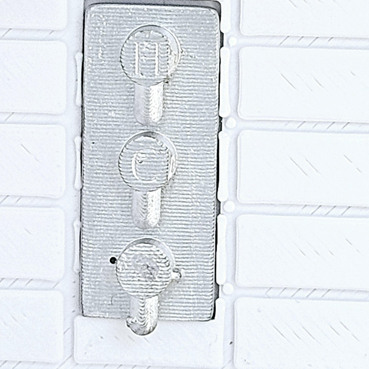Tiled Modern Shower Cubicle – alternate view 6 | 1:12 scale dolls house miniature