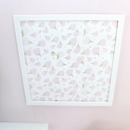 Pink Shapes Wall Art – alternate view 5 | 1:12 scale dolls house miniature