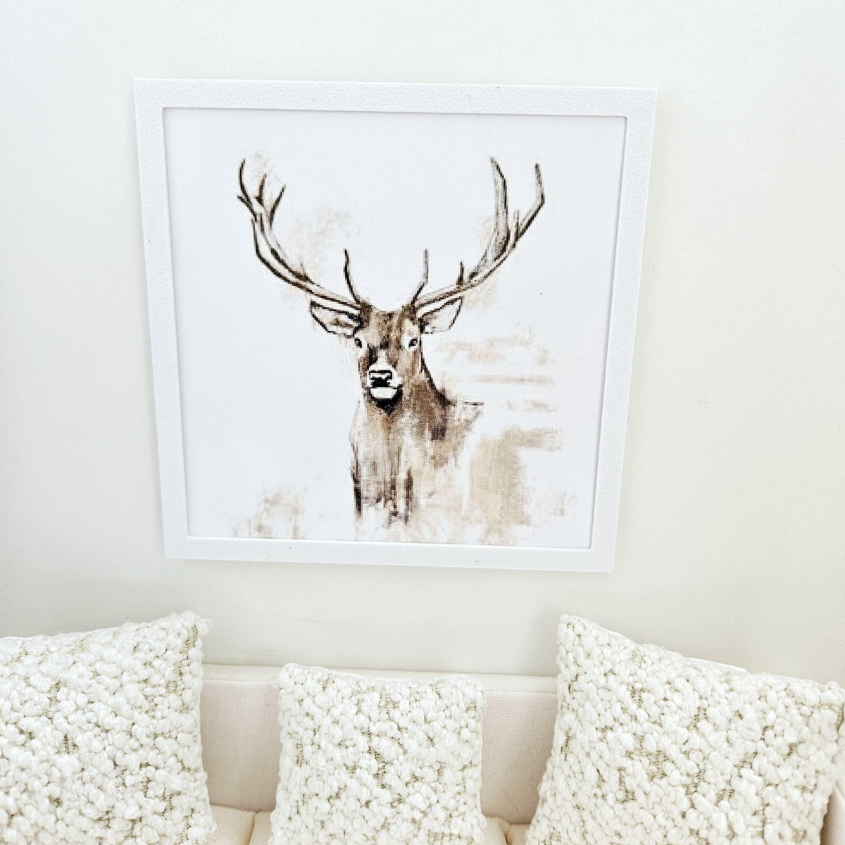 Stag Art – alternate view 5 | 1:12 scale dolls house miniature