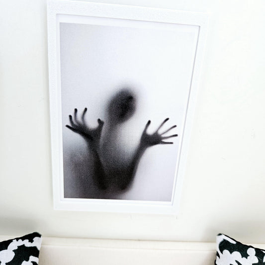 Halloween Print: Spooky Wall Art – alternate view 2 | 1:12 scale dolls house miniature