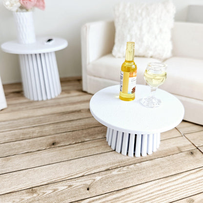 Slat Coffee Table – alternate view 3 | 1:12 scale dolls house miniature