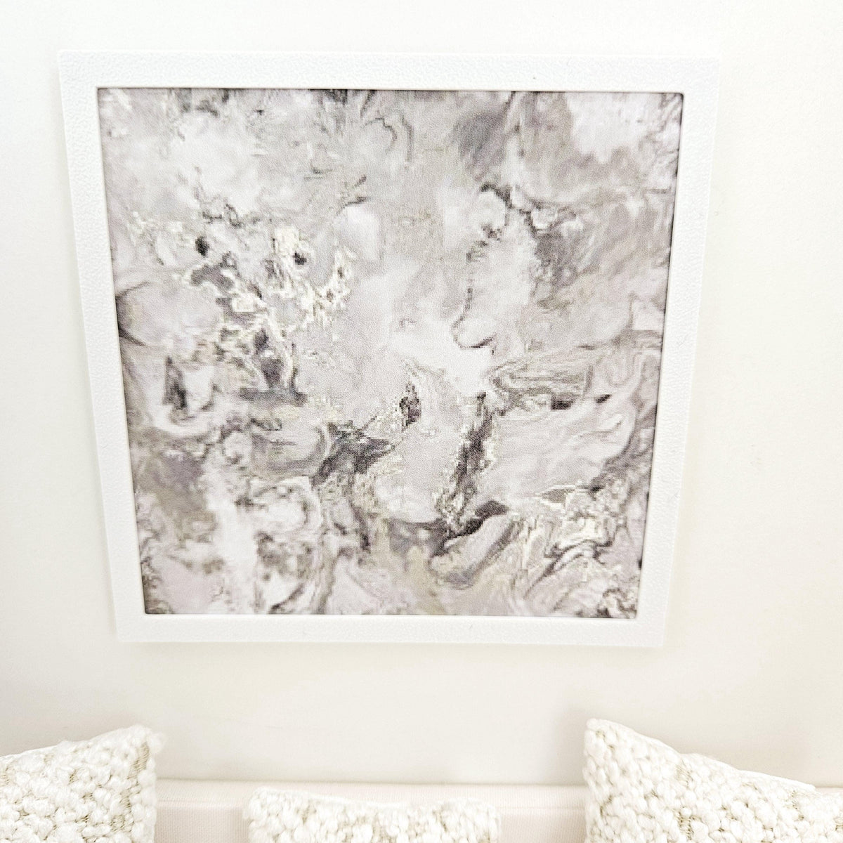 Large Abstract Art – Grey or Navy – alternate view 6 | 1:12 scale dolls house miniature