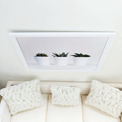 Plant Pots Print – alternate view 3 | 1:12 scale dolls house miniature