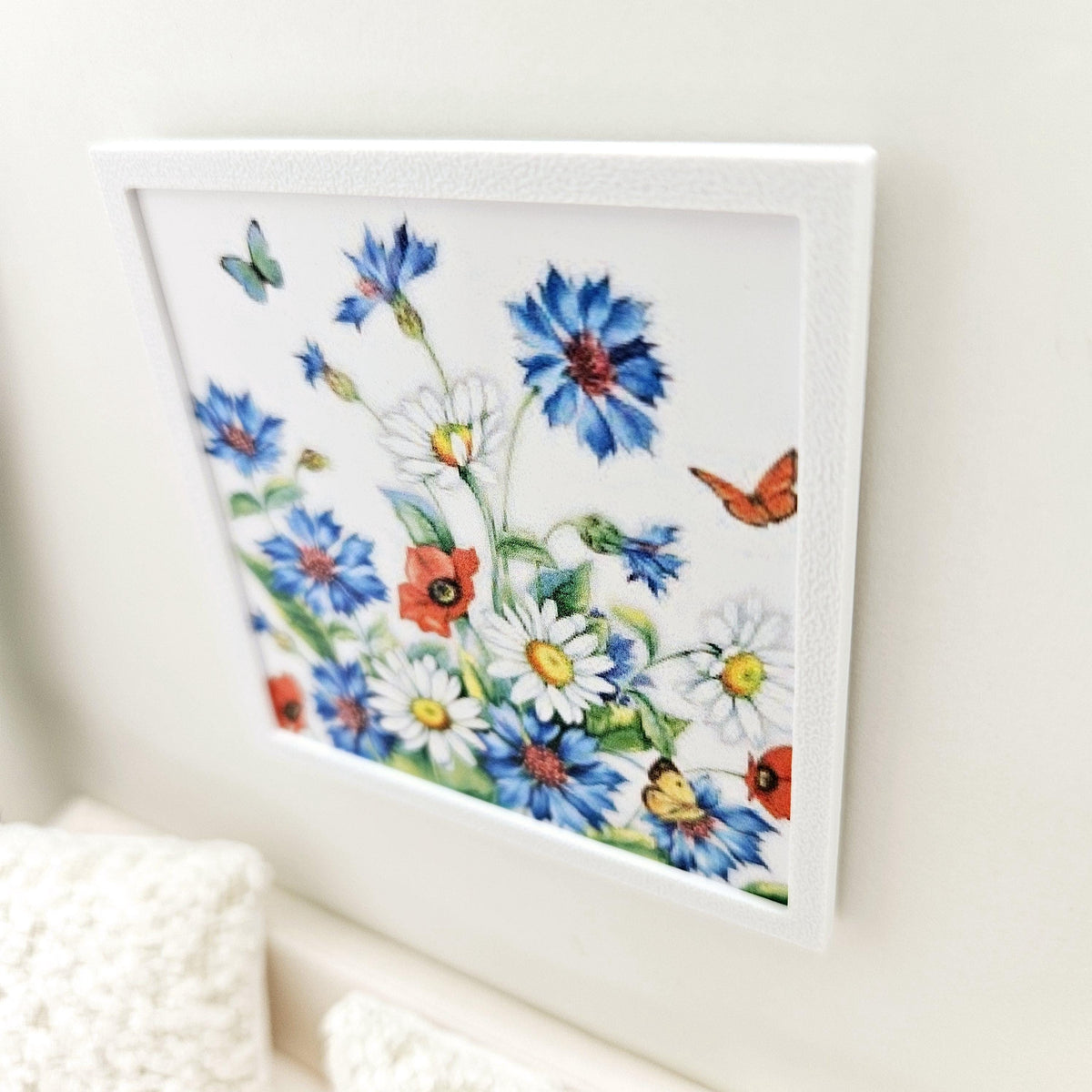 Cornflower Picture – alternate view 4 | 1:12 scale dolls house miniature