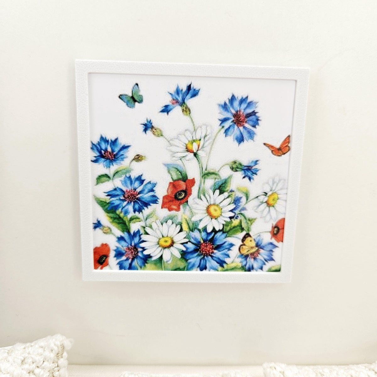 Cornflower Picture – alternate view 2 | 1:12 scale dolls house miniature