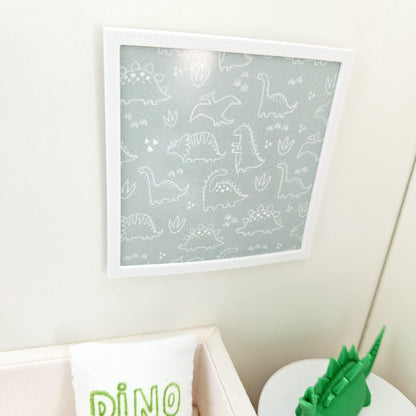 Dinosaur Print – alternate view 5 | 1:12 scale dolls house miniature