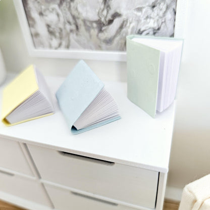 Notebooks & Writing Pads – Set of 3 – alternate view 7 | 1:12 scale dolls house miniature