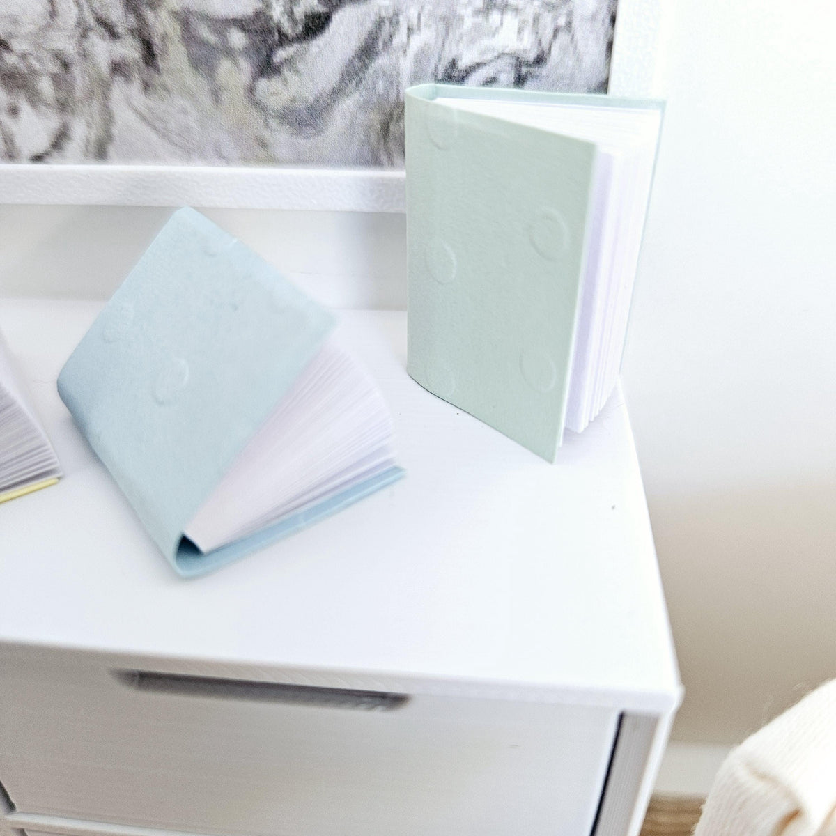 Notebooks & Writing Pads – Set of 3 – alternate view 3 | 1:12 scale dolls house miniature
