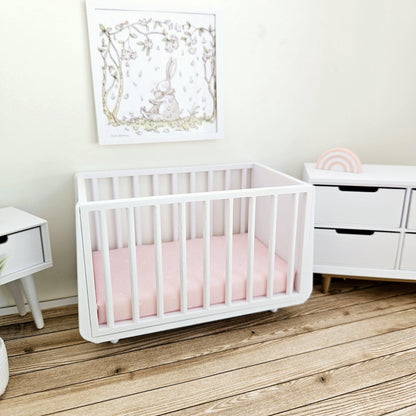 Modern Cot with Mattress – alternate view 3 | 1:12 scale dolls house miniature