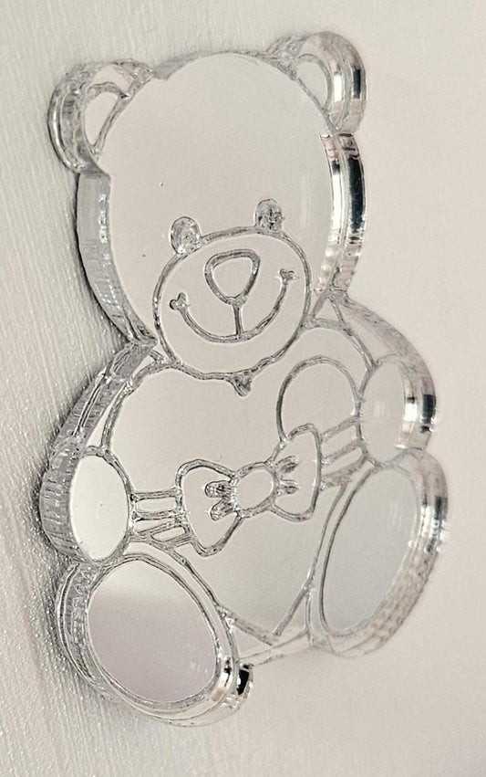 Little Bear Mirror – Nursery Decor | 1:12 Scale Miniature