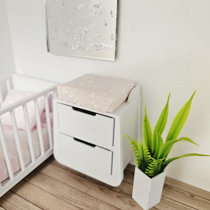 Baby Changing Unit | 1:12 scale dolls house miniature