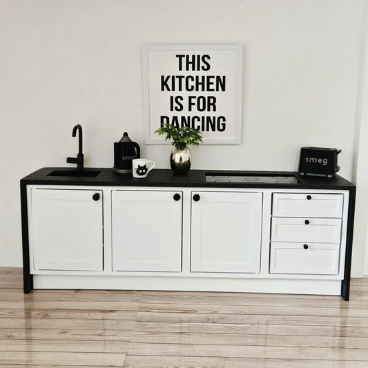 Modern Kitchen | 1:12 scale dolls house miniature