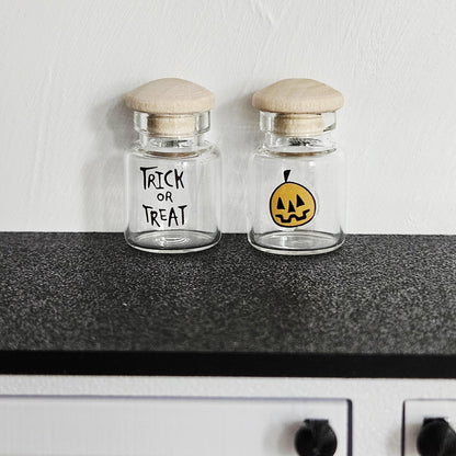 Halloween Jars: Trick or Treat – alternate view 2 | 1:12 scale dolls house miniature