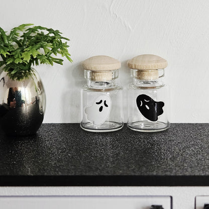 Halloween Jars: , Set of 2 | 1:12 scale dolls house miniature