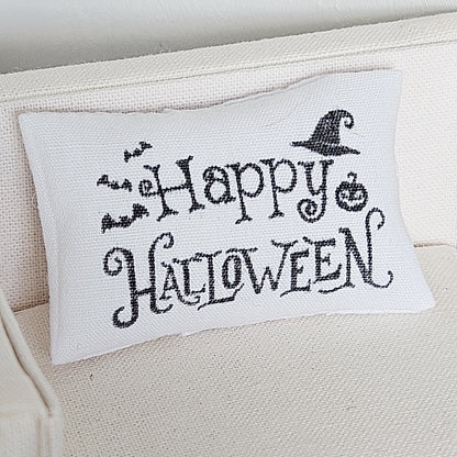 Happy Halloween Cushion | 1:12 scale dolls house miniature