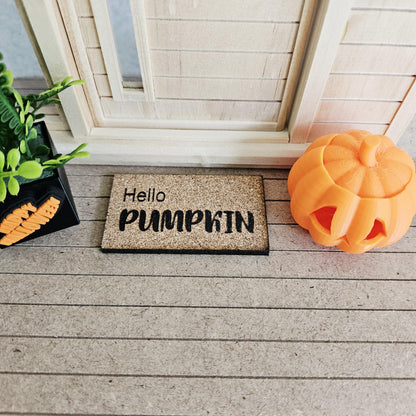 Halloween Cork Doormat – alternate view 7 | 1:12 scale dolls house miniature
