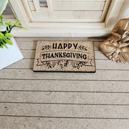 Cork Doormat 9 Designs To Choose From – alternate view 13 | 1:12 scale dolls house miniature