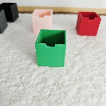 Small Cube Storage Box – alternate view 12 | 1:12 scale dolls house miniature