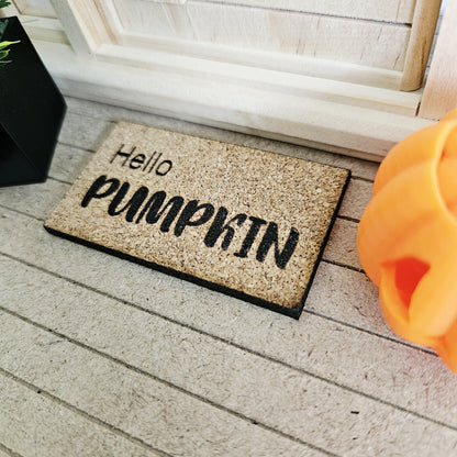 Halloween Cork Doormat – alternate view 8 | 1:12 scale dolls house miniature