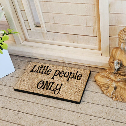 Cork Doormat 9 Designs To Choose From – alternate view 8 | 1:12 scale dolls house miniature