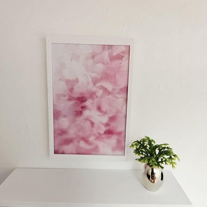 Pink Framed Print | 1:12 scale dolls house miniature