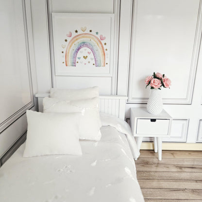 Rainbow Print – alternate view 2 | 1:12 scale dolls house miniature
