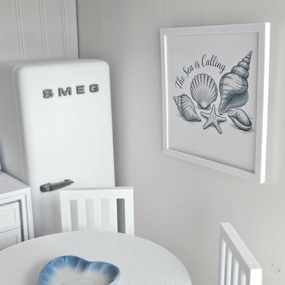 The Sea Is Calling Wall Art – alternate view 5 | 1:12 scale dolls house miniature